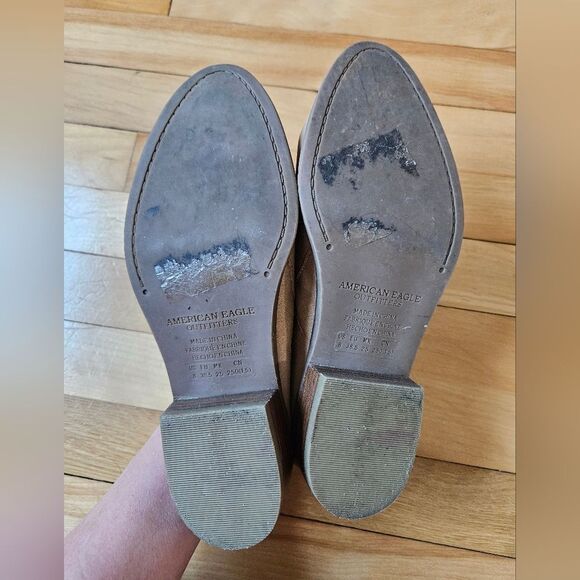 American Eagle Tan Women's Slip-On Shoes - Picture 9 of 11